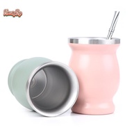 honeybird Yerba Mate Cup 304 Stainless Steel 8oz Argentine Yerba Mate Gourd With illas Nice