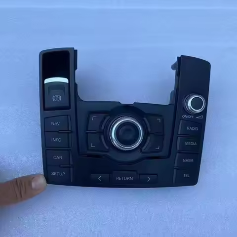 For Audi A6L C6 Original Multimedia Control Panel, Navigation Panel, Volume Knob
