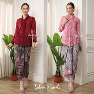 (TOP ONLY) Bycikdara Kebaya Sulam Kemala | Tanpa Pario