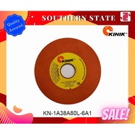 KINIK ORANGE BROWN (38A80L) GRINDING WHEEL KN-1A38A80L-6A1