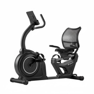 Adjustable Resistance Recumbent Exercise Bike Low Effect Workout Recumbent Stationary Bike Heart Rat