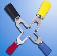 Fashion Fashion ❤ U-Shaped Fork-Shaped Pre-Insulated Terminal Cold-Pressed Terminal Wire Ear SV1.25-