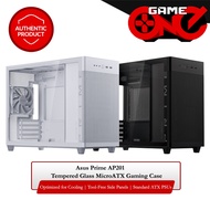 Asus Prime AP201 Tempered Glass MicroATX Gaming Case