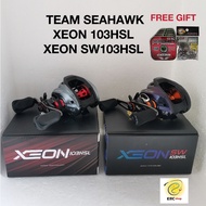 TEAM SEAHAWK XEON 103HSL / SW103HSL BC BAITCASTING REEL