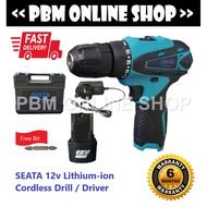 Battery Drill, Cordless Drill / Driver SEATA Lithium-ion Battery Drill 12v