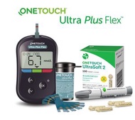 OneTouch - Ultra Plus 穩豪智優型血糖機套裝 (血糖機一部+血糖紙50張+採血針110支+採血筆) [原裝行貨]