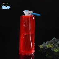 [LI] 700mL Reusable Sports Travel Portable Collapsible Folding Drink Water Bottle Kettle Outdoor Spo