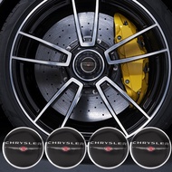 56mm 4pcs Car Wheel Center Hub Cap Badge Sticker For Chrysler 300c 300 200 200c Android Town Country