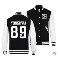 kpop cnblue The same paragraph Baseball clothes Men and women Stitching printing Coat 2015 The New S