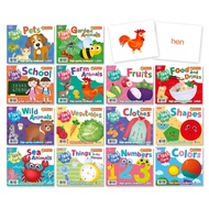 Flash Card 14 หมวดน่ารู้ แฟลชการ์ดเด็กเล็ก กระดาษหนา ฉีกไม่ขาด บัตรคำศัพท์สำหรับเด็ก เสริมพัฒนาการเด