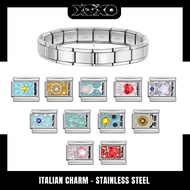 Charm Tarot Series Italian Charm Bracelet, Italian Charm Bracelet Stainless Steel