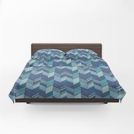 Guzzini Classic - Duvet Set Single Bed with Bed Linen Cotton 240 x 280 cm + 1 Fitted Sheet Mattress 