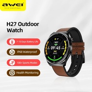 Awei H27 Smartwatch 1.43inch Screen IP68 Waterproof Smart Watch Outdoor Watch Sports Fitness Bracele