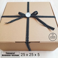 Cake box cake box price per 5pcs corrugated pizza box brownie box bread box 25x25x5