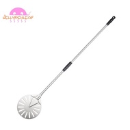Stainless Steel 9 Inch Pizza Turning Peel Alloy Handle Long Pizza Shovel 56 Inch Pizza Oven Tool