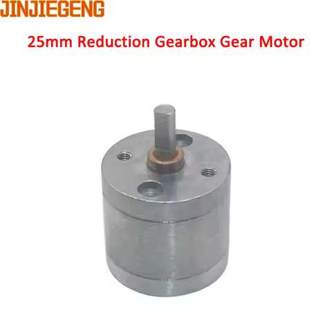 25mm Reduction Gearbox Gear Motor 2.0MM For 300 310 2418 370 371 DC Motor DIY JGA25