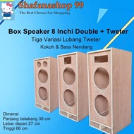 Promo Terbaru !! Box Speaker 8 Inchi Double, Box Speaker 8 Inchi Dobel