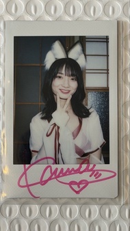 日本女優瀨戶環奈簽名拍立得
