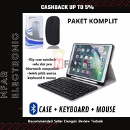 Casing Keyboard Bluetooth Mouse Untuk Samsung Tab S6 Lite P610/ P615