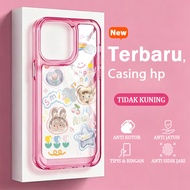 Rabbit Dreamy Premium Clear Case hp Infinix Note 60 pro 5g Smart 20 Note 60 Pro Hot 60 Pro Plus Hot 