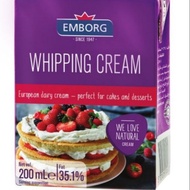 EMBORG Whipping Cream/Cooking Cream/Perfect Pasta/Perfect Whip (200ml)