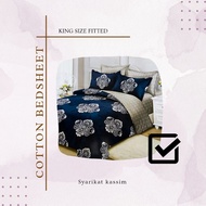 Cadar King Fitter | Cotton Bedsheet King Size