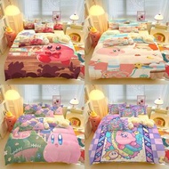 星之卡比 床單套裝 床笠 被套 枕頭袋 kirby 粉紅兔兔 枕套 家居 日用品 床上用品 公仔 生日禮物 送禮