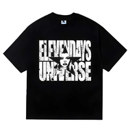 LOKAL KATUN Ganzet store T-shirt vintage Eleven days underground short sleeve unisex men and women 2