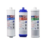 TROUWIDS เครื่องกรองน้ำ 3 ขั้นตอน รุ่น UF ความละเอียด 0.01 ไมครอน แถมฟรีไส้กรองน้ำดื่ม PP 1 ชิ้น