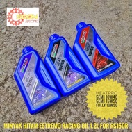 RS150R RSX150 ESTREMO RACING OIL HEATPRO 1.2L SEMI 10W40 15W50 FULLY 10W50