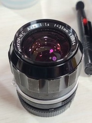 Nikkor NC auto Nikon 35mm f1.4 NC N.C.  fz z7 z5 canon leica sony  contax  zeiss voigtlaender pentax