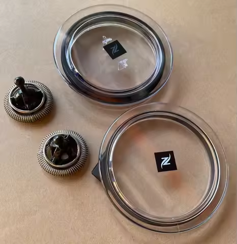 100% New Coffee Machine Spare Parts For Nespresso Whisk Frother Aeroccino 3 Aeroccino 4 Milk Cup Lid