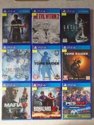 SONY PlayStation 4 索尼 PS4 二手 game 黃色價錢