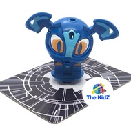 Bakugan B3 Geogan Rising Spin Master Blue Aquos Ferascal B500