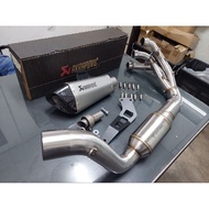 🇲🇾yamaha mt09 / tracer 9gt v3 v4 2021 keatas akrapovic exhaust full system (tak ngam pasang 100% ref