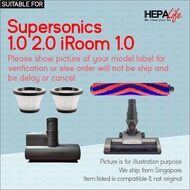 Airbot Supersonics 1.0 2.0 iRoom 1.0 Compatible Vacuum Cleaner Accessories - Hepalife