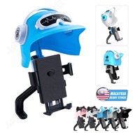 【MY Stock】Motorcycle Phone Holder Stand Motorbike Sunscreen Phone Stand Bracket wtih Sunshade Umbrel