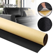 Kain Kulit Sintetis PU Leather Stiker Tambal Kursi Sofa Bolong