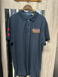 Ralph Lauren 群馬短袖polo 衫（S藍）
