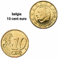 koin 10 cent euro - Belgia