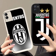 DK-68 JUVENTUS Silicone Casing black and white for VIVO IQOO Z10 Y56 Y35 Y17S V60 Y28 2024 5G