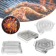 Cold Box BBQ Stainless Grill Outdoor Generator Smoke Net Barbecue Smoking Accessories Barbacoa Net Smoke Steel Barbecue ToolBBQ Grills