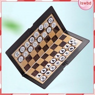 [lswbd] Foldable Mini Chess Set Portable Wallet Pocket Chess for Camping