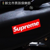 Same Day Shipment Supreme Trendy Stickers Reflective Waterproof Motorcycle gogoro Luggage Hard Hat J