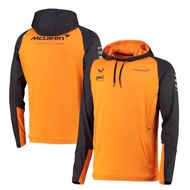 2024 Newest F1 Racing Hooded Sweat Mclaren Team F1 Softshell Jacket Men&Women Spring Long Sleeve Coa