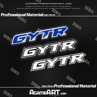 ZR For Gytr Letter Sticker YAMAHA R1 R3 R6 Motorcycle Shell Decoration Waterproof Sticker