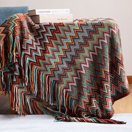 Literary Romantic Bohemian Style Leisure Blanket Hotel B & B Hotel Bedside Multifunctional Decorativ