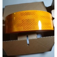 CAHAYA DIAMOND GRADE 3m 983-71 YELLOW - LIGHT REFLECTOR STICKER 1M
