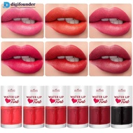 DIGIFOUNDER 2 in 1 Tint Dyeing Liquid Lipstick Blush Waterproof Mirror Lip Gloss Water Lip Tint Non-