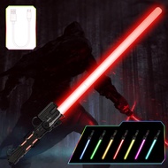 OSDUE Lightsaber for Kids, 7 Color Rechargeable Light Up Saber with FX Sound & Type-C Charging Cable